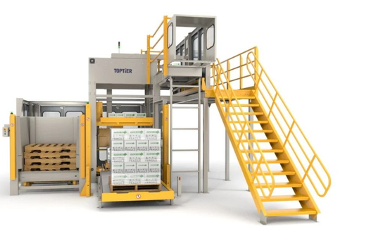 Incorporating Load Stretch Wrapping Into Palletizing 