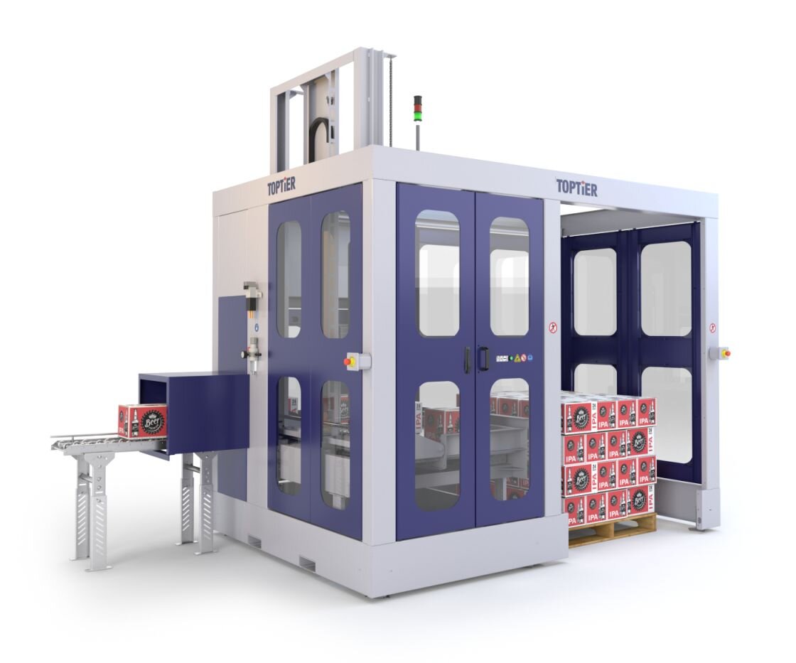 Small Footprint Robotic Palletizer | Compact Palletizer
